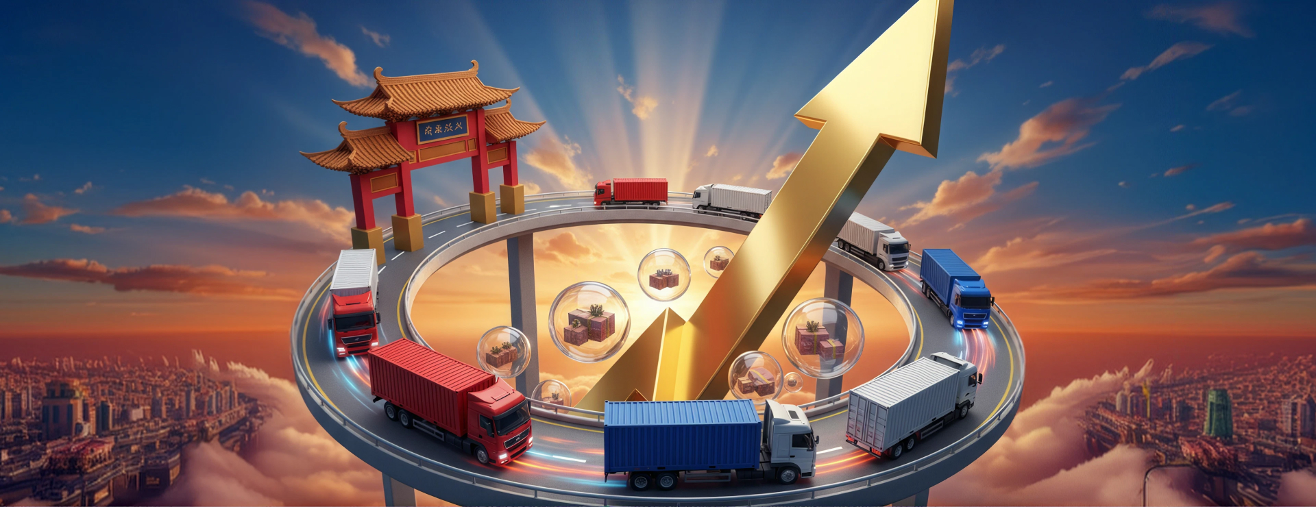 Автоперевозки из Китая выросли на 20–25%