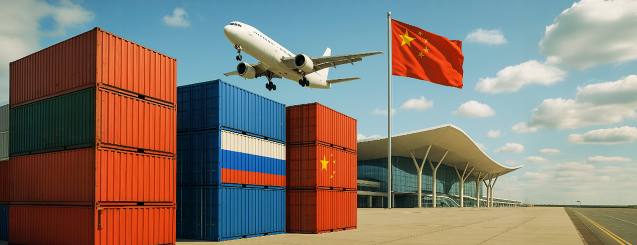 Новый аэропорт в КНР для торговли с РФ