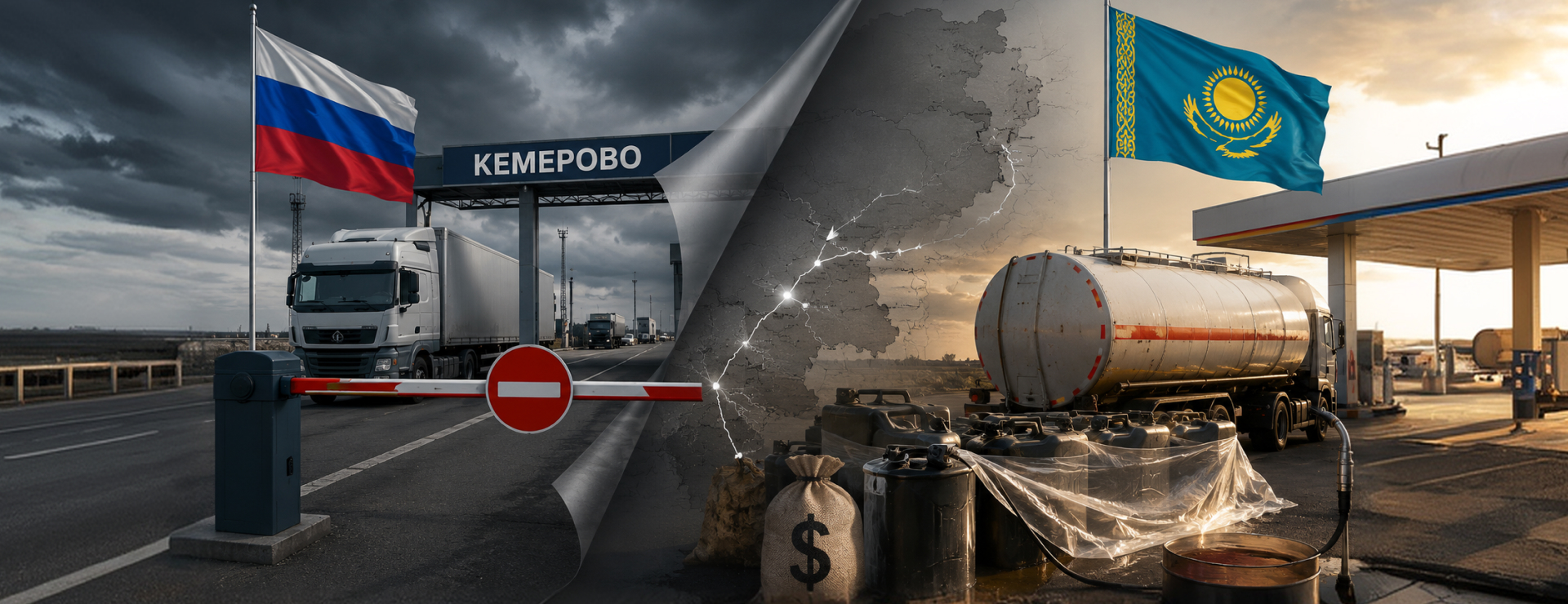 Кемерово закрывает транзит, Казахстан — «серый» вывоз топлива