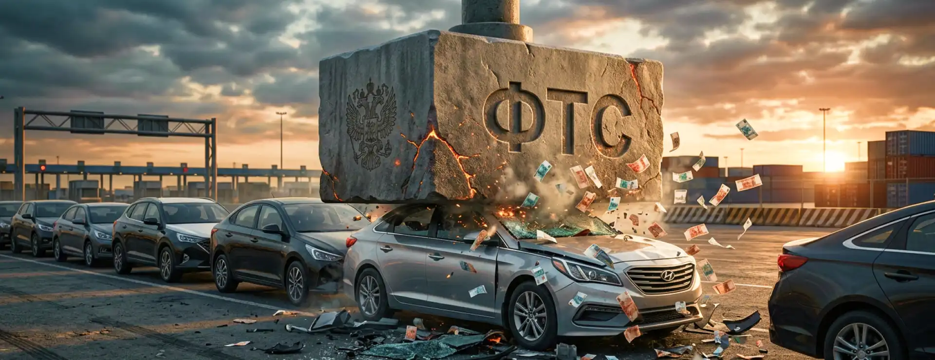 Таможенный план давит