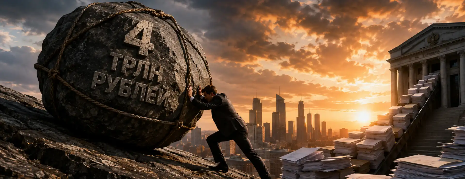 4 трлн рублей недоимки
