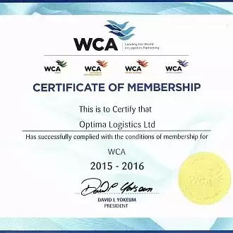 WCA Всемирный Грузовой Альянс («The World Cargo Alliance»)