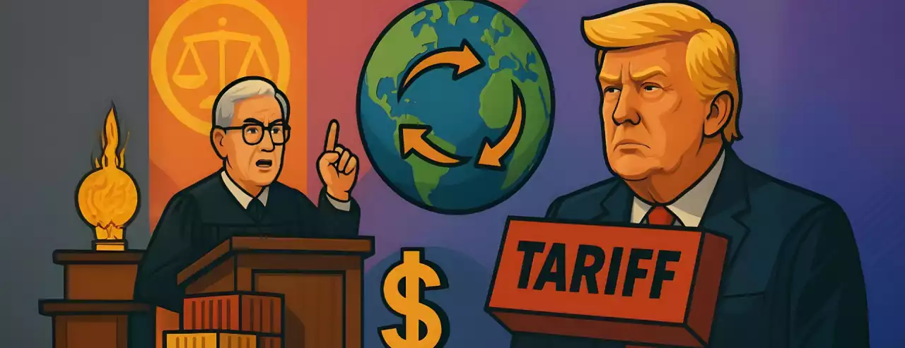 Встать, суд идет! или О влиянии «блокировки» пошлин Трампа на международную торговлю
