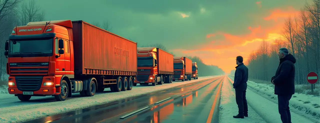 Перевозчики просят отменить весеннюю просушку автодорог