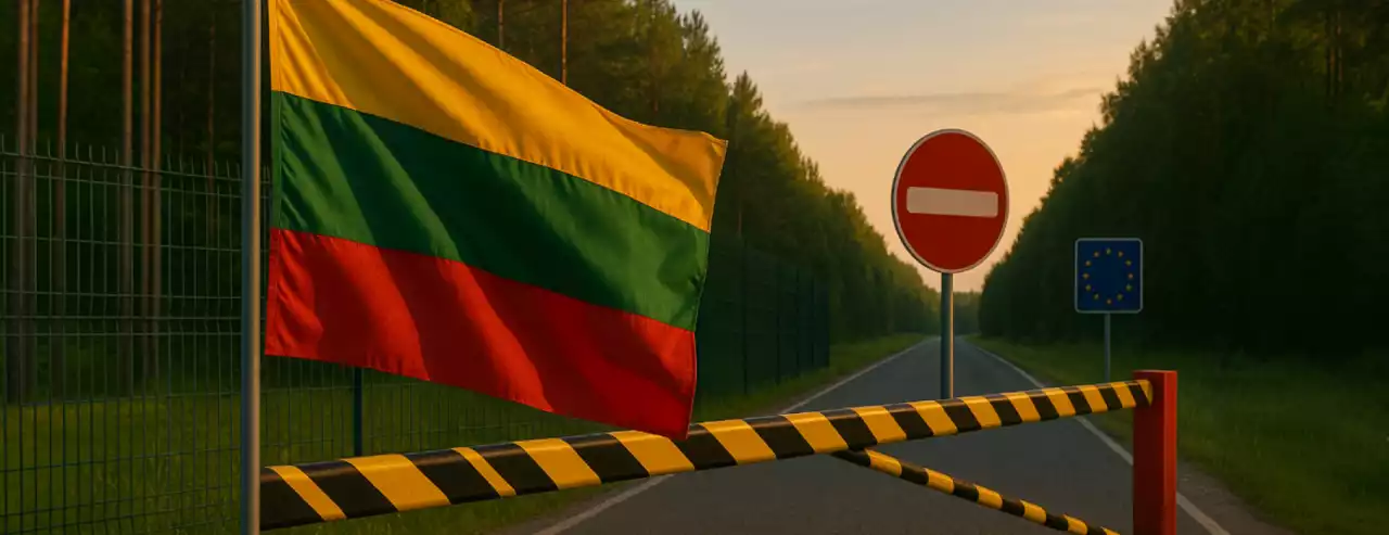 Литва закрыла два ПП на границе с Беларусью